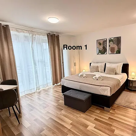 Lägenhet Local-lux G3 - Private Parking & Balcony *